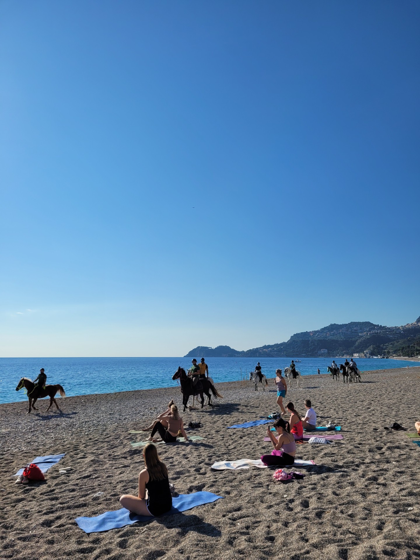 yoga by the sea
